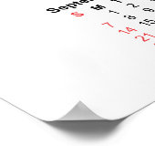 トラックステーションスカイ 2014カレンダー ポスター (角)