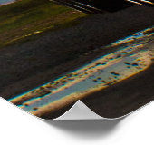 トラックストップスカイ素晴らしアートプリント ポスター (角)