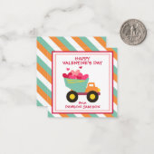 トラックストライプのギフト囲いカードのダンプ ノートカード (正面/裏面インサイチュ)