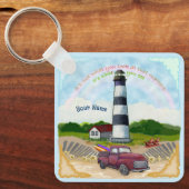 トラックチョイライトハウスキーチェーン キーホルダー (正面)