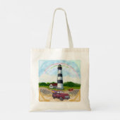 トラックチョイライトハウストートバッグ トートバッグ (裏面)