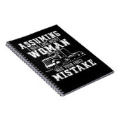 トラックトラック女性おもしろいトラックドライバー引用文114 ノートブック (右側)