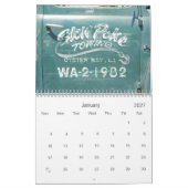 トラックドアカレンダー1 カレンダー (1月 2027)