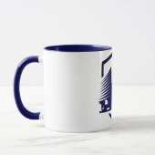 トラックドライバーのロゴマグ マグカップ (左)