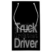 トラックドライバーエクストラナレア小抱き枕 スモールペーパーバッグ (裏面)