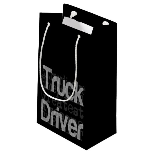 トラックドライバーエクストラナレア小抱き枕 スモールペーパーバッグ (裏面アングル)