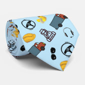 トラックドライバー職業パパネクタイ ネクタイ (ロール)