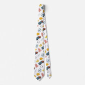 トラックドライバー職業パパネクタイ ネクタイ (正面)