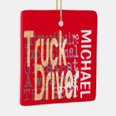 トラックドライバー超並外カスタム セラミックオーナメント (右)