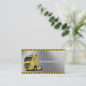 トラックドライバー金属プロフェッショナル 名刺 (スタンド正面)