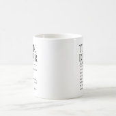 トラックドライバー コーヒーマグカップ (中央)