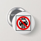トラックハイウェーの印で運転しないで下さい 缶バッジ (正面&裏面)