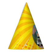 トラックハッピーバースデー18ホイーラー パーティーハット (左)