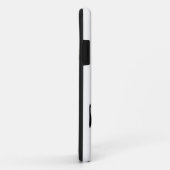 トラックバイク-白の黒 Case-Mate iPhoneケース (裏面/右)