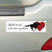 トラックバンパーステッカーを離れて バンパーステッカー (車上)