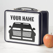 トラックパーソナライズされたと車のカスタム メタルランチボックス (インサイチュ)