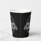 トラックパーソナライズされたカービッグリグ半トラック  紙コップ (右)