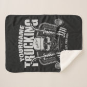 トラックパーソナライズされたキングスカルトラック  シェルパブランケット (正面(横))