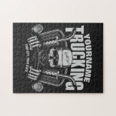 トラックパーソナライズされたキングスカルトラック ジグソーパズル (横)