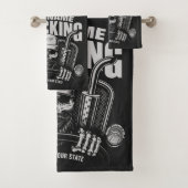 トラックパーソナライズされたキングスカルトラック バスタオルセット (インサイチュ)