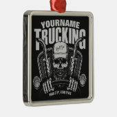 トラックパーソナライズされたキングスカルトラック  メタルオーナメント (右)