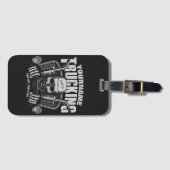 トラックパーソナライズされたキングスカルトラック ラゲッジタグ (正面横)