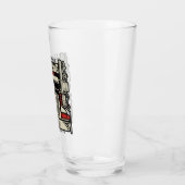 トラックパーソナライズされたキング18ホイーラービッグリグトラック タンブラーグラス (左)