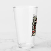 トラックパーソナライズされたキング18ホイーラービッグリグトラック タンブラーグラス (右)