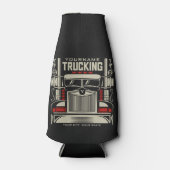 トラックパーソナライズされたキング18ホイーラービッグリグトラック ボトルクーラー (正面)