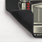 トラックパーソナライズされたキング18ホイーラービッグリグトラック マウスパッド (コーナー)