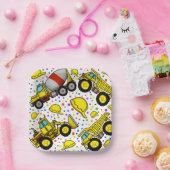 トラックパーティー紙プレート ペーパープレート (パーティー)