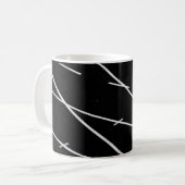 トラックフィールドの白い線 コーヒーマグカップ (正面左)