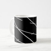 トラックフィールドの白い線 コーヒーマグカップ (正面左)