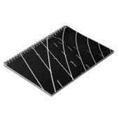 トラックフィールドの白い線 ノートブック (左側)