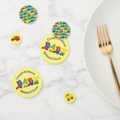 トラックボーイベビーシャワー建築かわいい コンフェッティ (グループ)