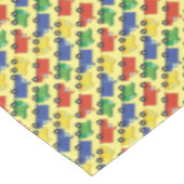 トラックボーイベビーシャワー建築かわいい テーブルクロス (アングル)