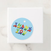 トラックボーイベビーシャワー建築かわいい フェイバータグ (インサイチュ)