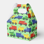 トラックボーイベビーシャワー建築かわいい フェイバーボックス (裏面サイド)