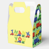 トラックボーイベビーシャワー建築かわいい フェイバーボックス (オープン)