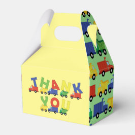 トラックボーイベビーシャワー建築かわいい フェイバーボックス