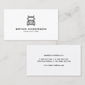 トラックミニマル運転手の名刺 名刺 (正面/裏面)