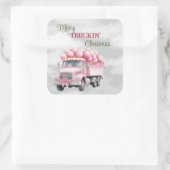 トラックメリーキン・クリスマス スクエアシール (バッグ)