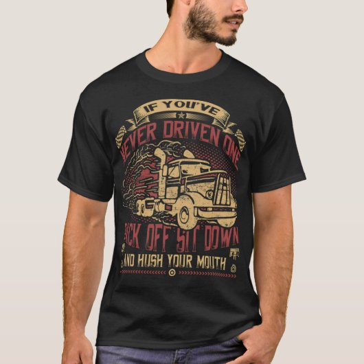 トラックヨガイラストレーション Tシャツ (正面)