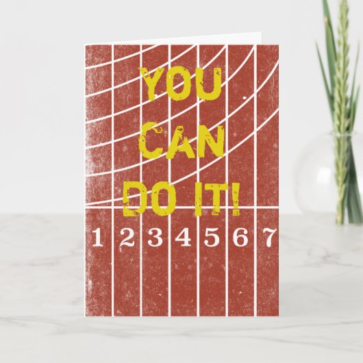 トラックランナーの勇気付けられるカード カード (正面)