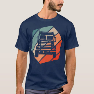 トラックレトロスタイルヴィンテージ2834 Tシャツ