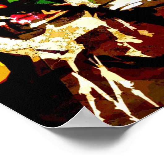 トラックレース ポスター (角)