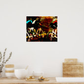 トラックレース ポスター (キッチン)