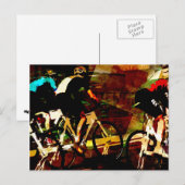 トラックレース ポストカード (正面/裏面)