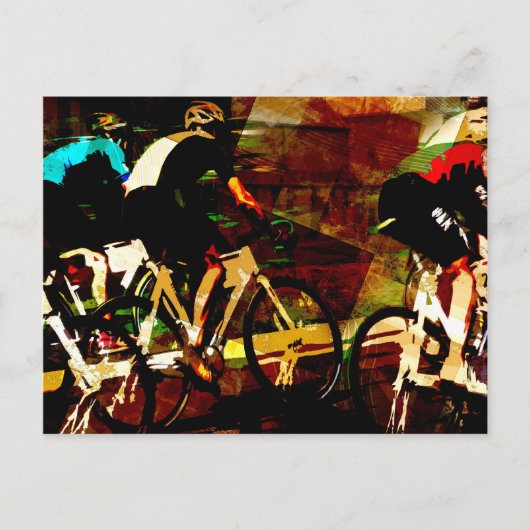 トラックレース ポストカード (正面)