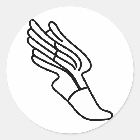 トラックロゴ ラウンドシール (正面)